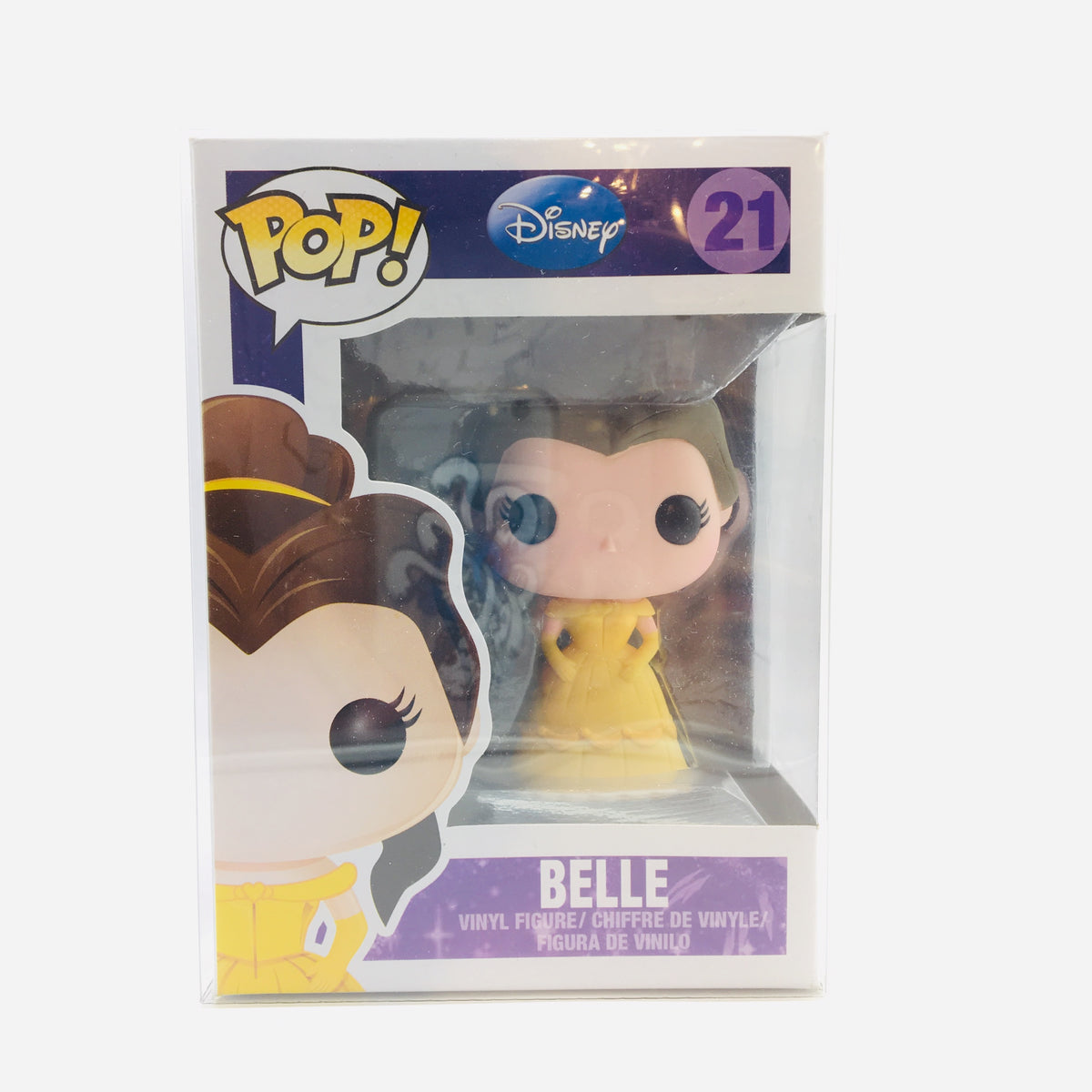 Disney Belle Pop Toy Figure #21 Vaulted by Funko