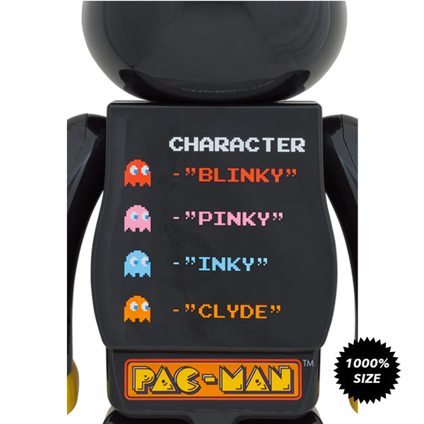 MEDICOM TOY - BE＠RBRICK PAC-MAN 1000％ Pac-Man 1000% Bearbrick by Medicom Toy - Mindzai Toy Shop