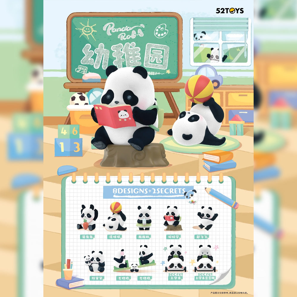 Panda Roll Kindergarten Blind Box Series by 52Toys