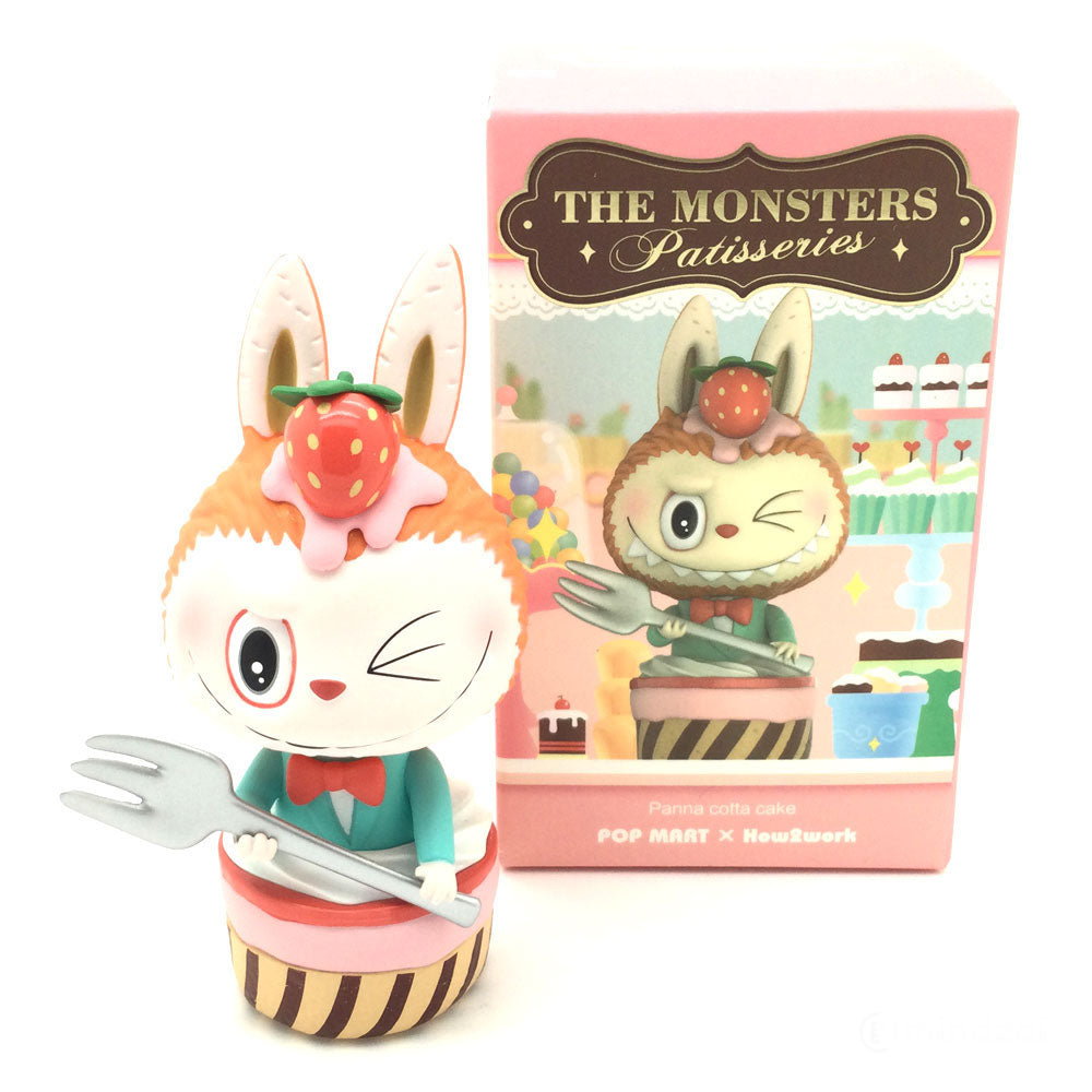 The Monster Patisseries Labubu Desserts Series by POP MART - Panna Cotta Cake