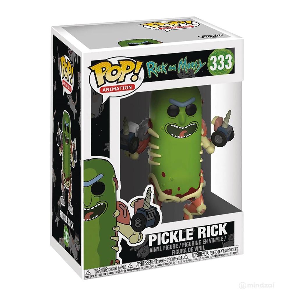 Rick and Morty Pickle Rick Vinyl Figure by Funko