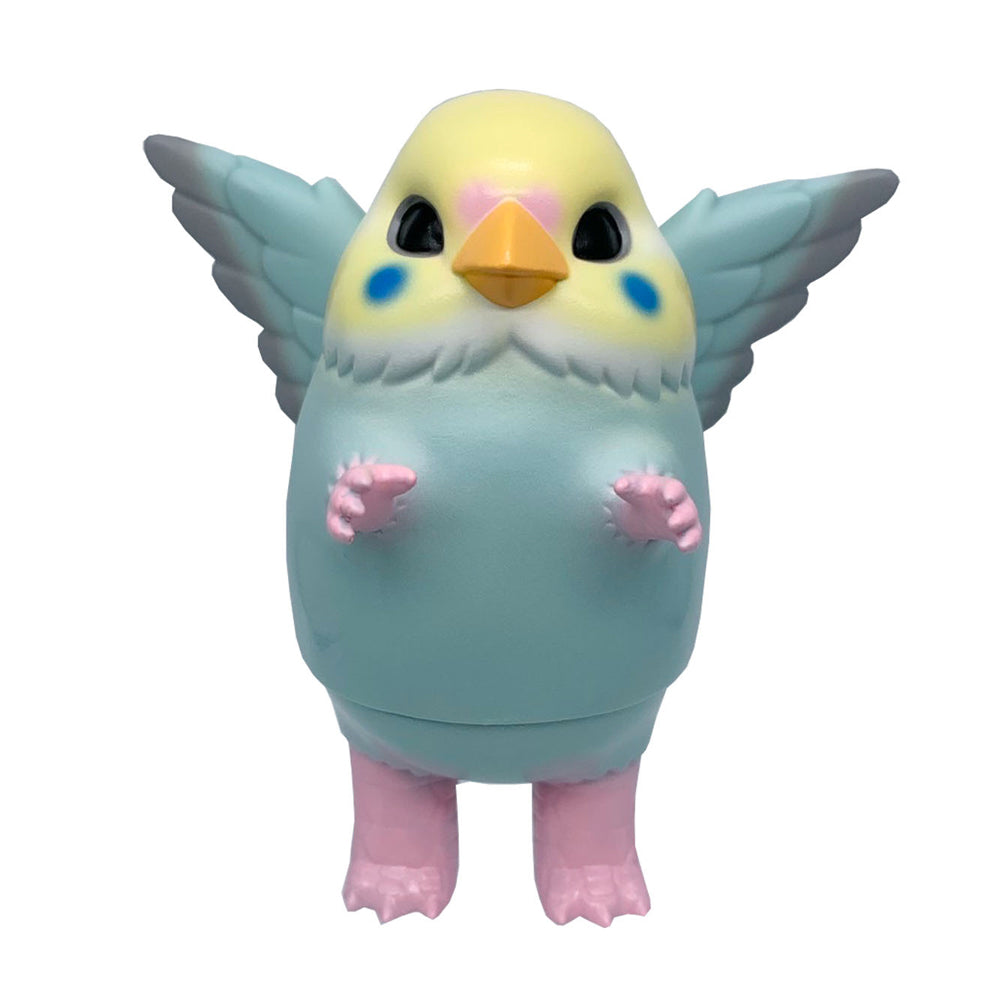 *Pre-order* Pigora Budgerigar Rainbow Sofubi Art Toy by Konatsuya