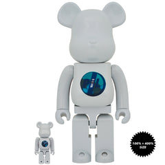 BE@RBRICK PiL 400％ PiL (Chrome Ver.) 100% + 400% Bearbrick Set by Medicom Toy
