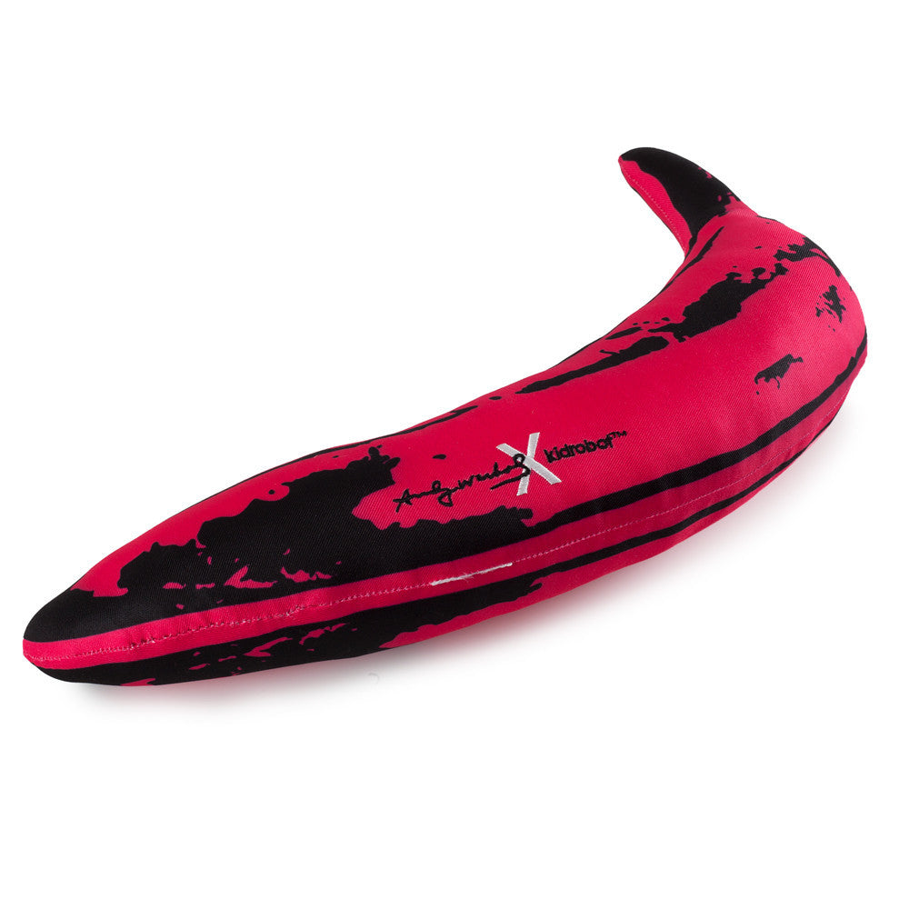 Andy Warhol Pink Banana Medium Plush by Kidrobot - Mindzai  - 3