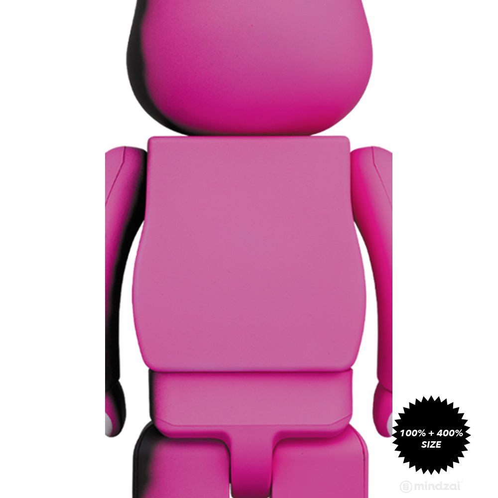Breaking Bad Pink Bear 100% + 400% Bearbrick Set by Medicom Toy