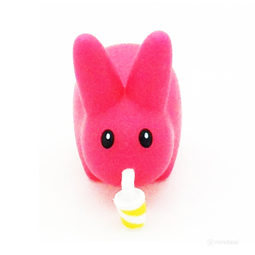 Personal Happiness Labbit Mini Series - Pink Labbit with Drink