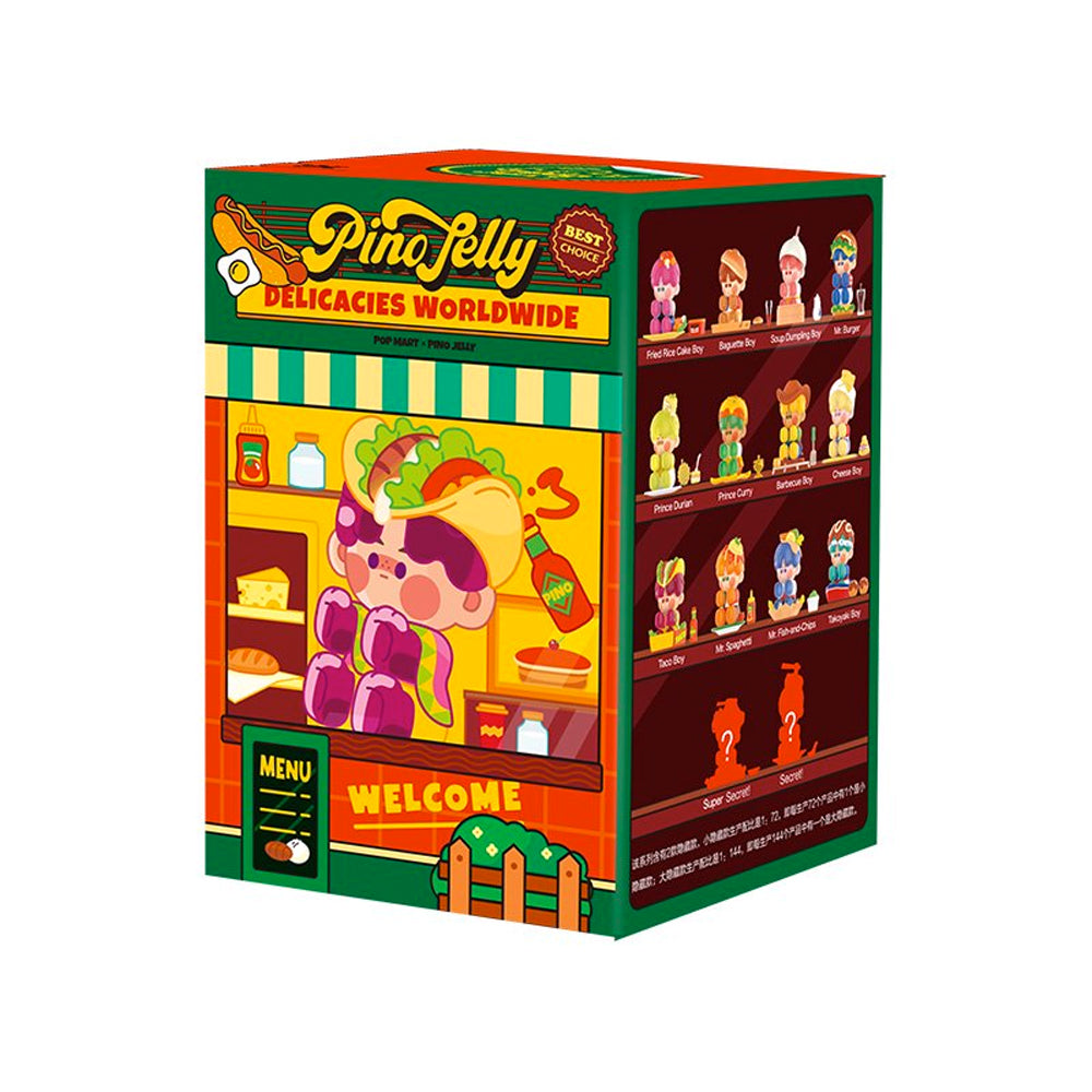Pino Jelly Delicacies Worldwide Blind Box Series by POP MART