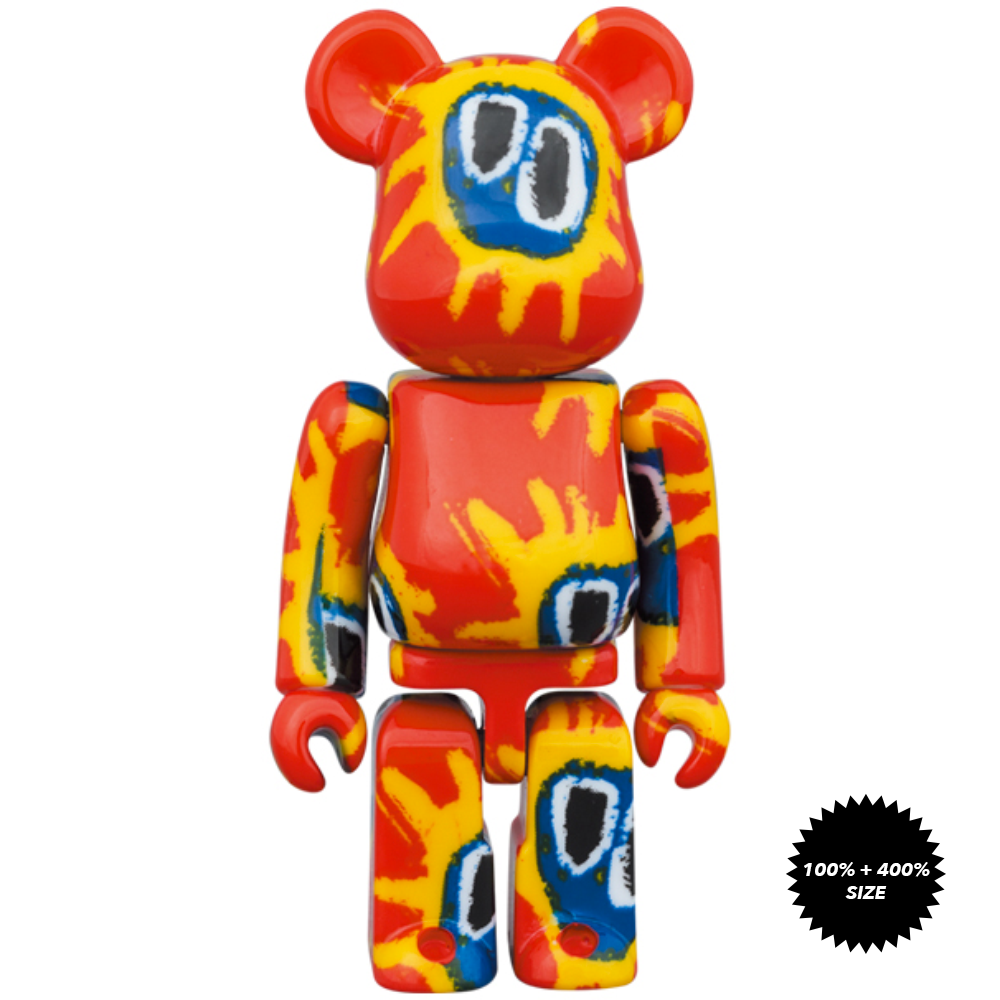 *Pre-order* Primal Scream Screamadelica 100% + 400% Bearbrick Set by Medicom Toy