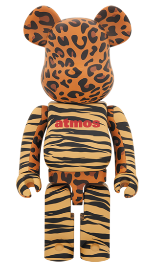 Animal 1000% Bearbrick by Atmos x Medicom Toy (Pre-owned)