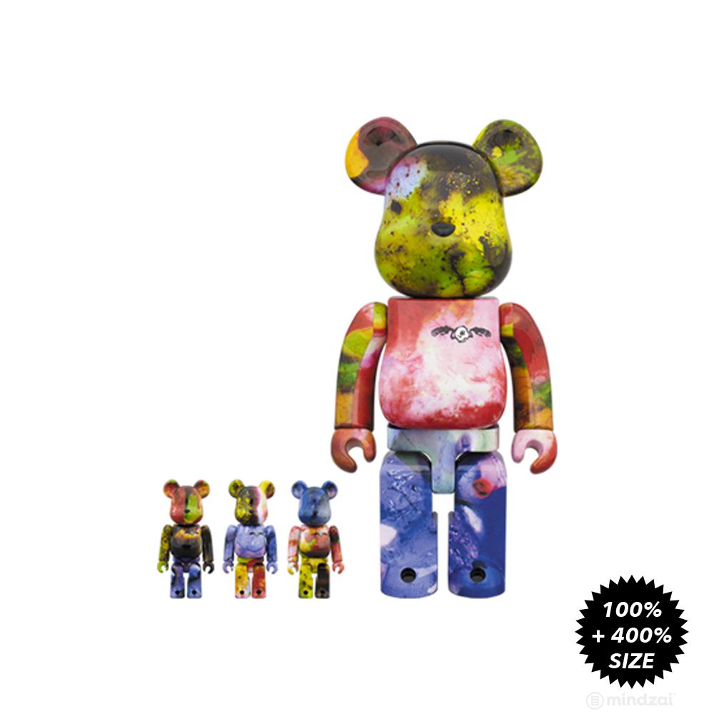 MEDICOM TOY - BE@RBRICK PUSHEAD 100% &amp; 400％ Be@rbrick Pushead #4 100% and 400% Collectible Set