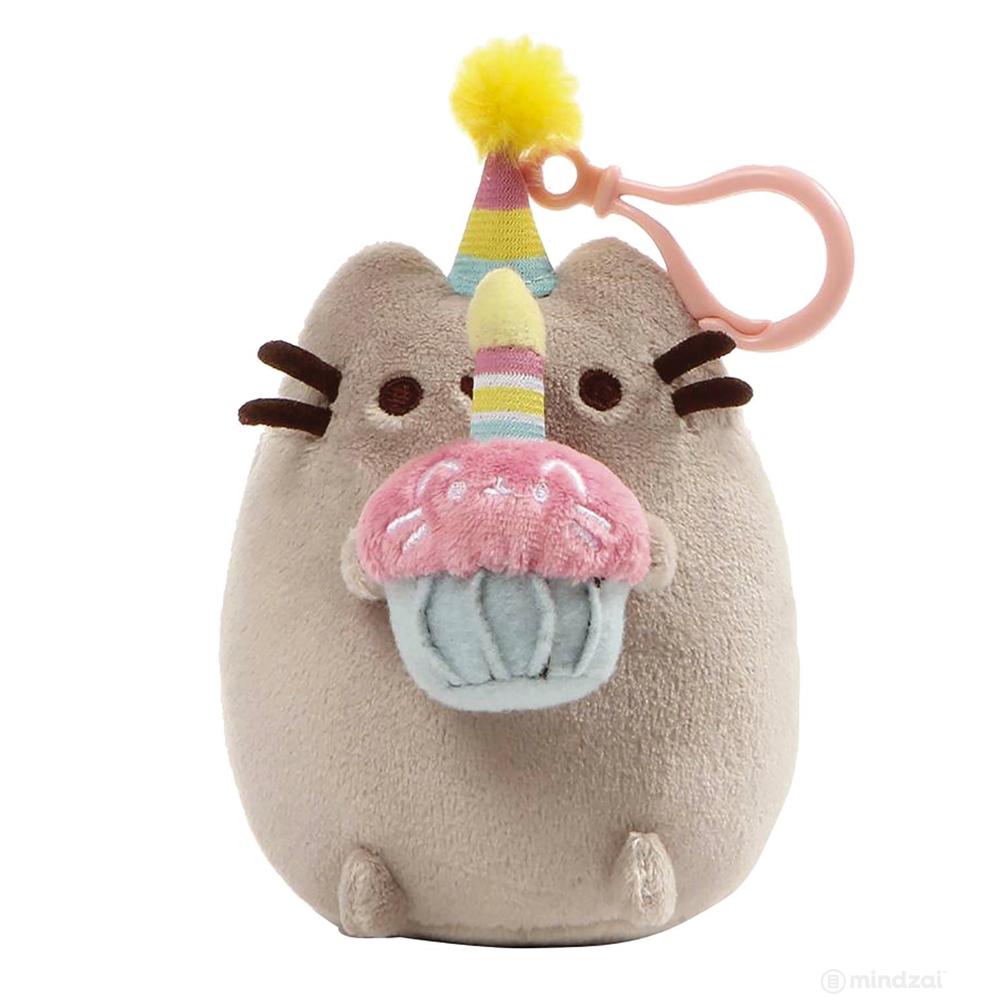 Pusheen B-Day Cupcake 5&quot; Backpack Clip by GUND