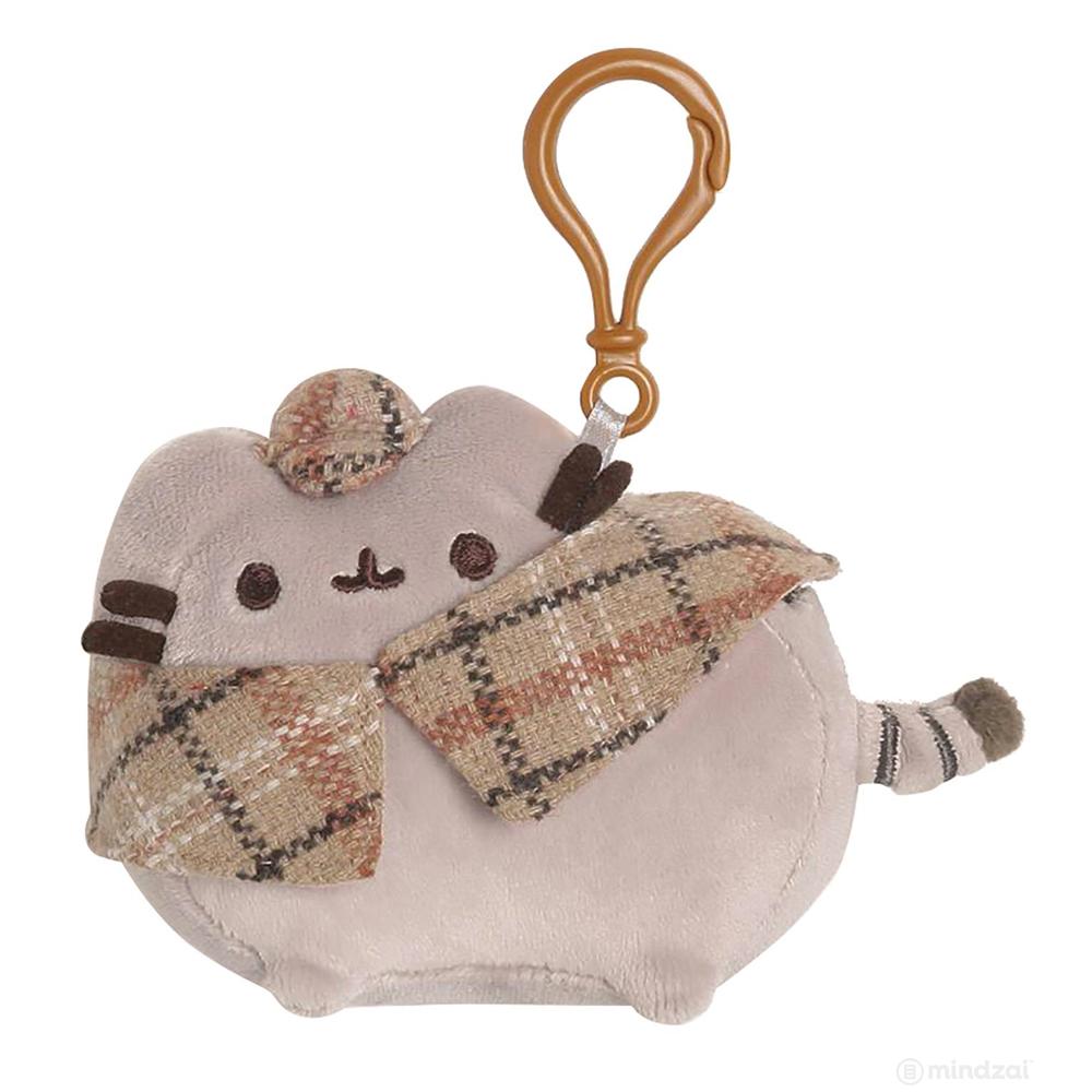 Pusheen Detective 4.5&quot; Backpack Clip by GUND