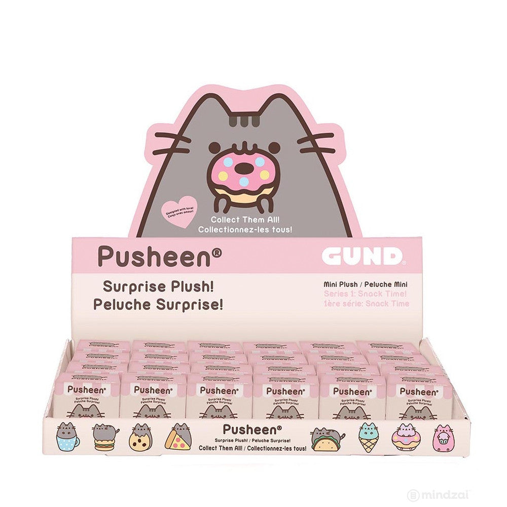 Pusheen Series 1: Snack Time Mini Plush Keychain Blind Box - Mindzai  - 1