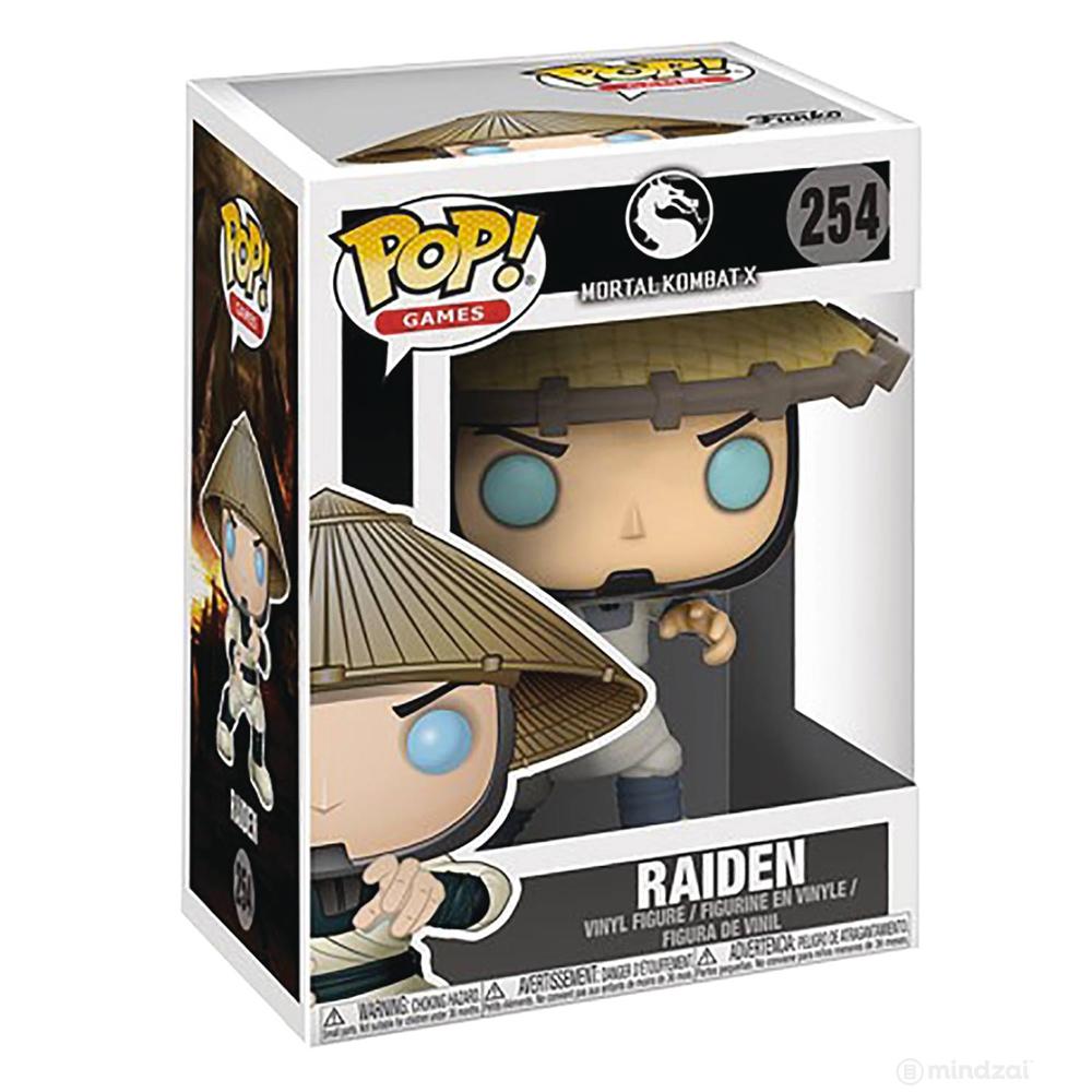 Mortal Kombat Raiden Vinyl Figure by Funko Mindzai Toy Shop