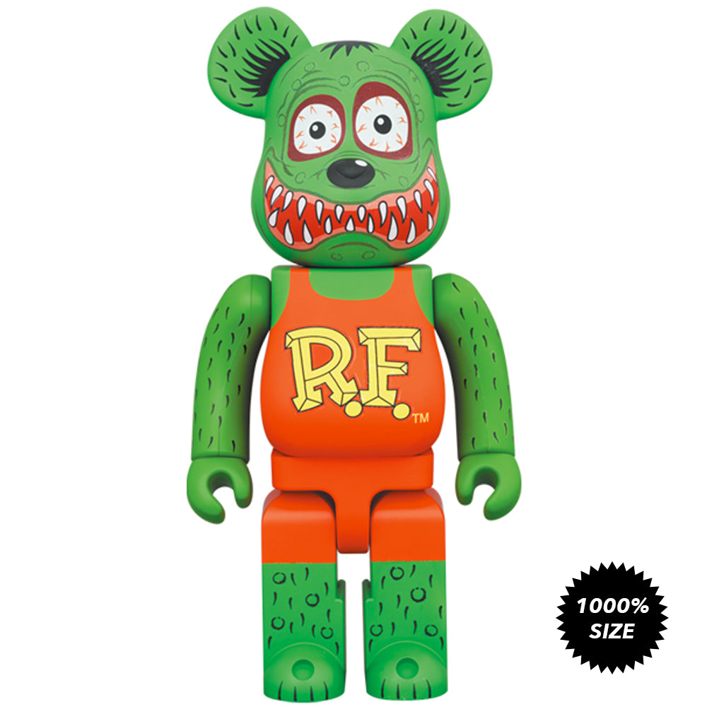 Rat Fink 1000% Bearbrick by Medicom Toy