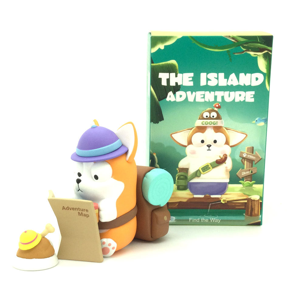 Coogi & Foody The Island Adventure Blind Box Series by POP MART - Research Map