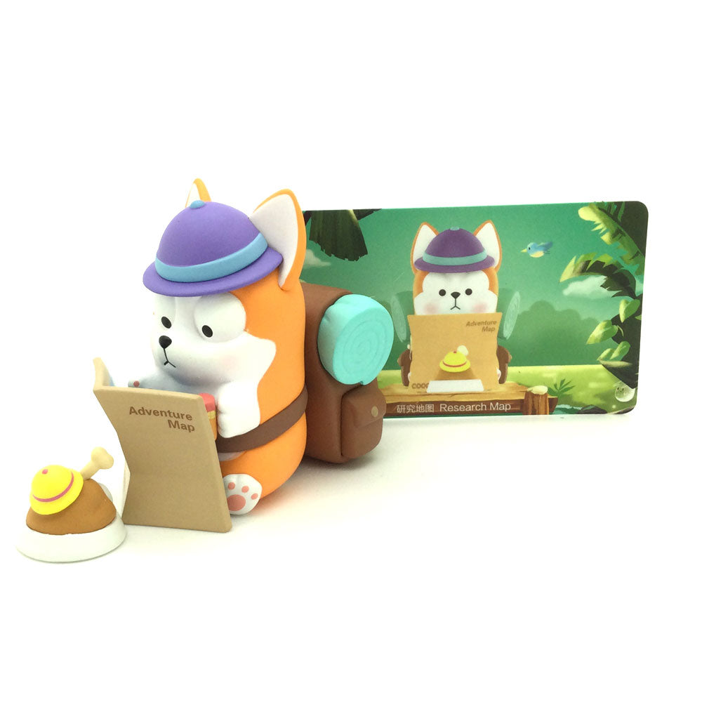 Coogi & Foody The Island Adventure Blind Box Series by POP MART - Research Map