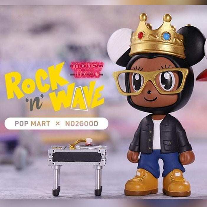 Rap &amp; DJ - Mousy Little Rock n Wave Series by No2Good x POP MART