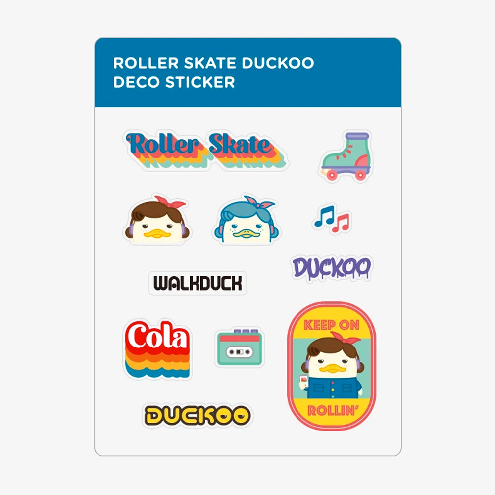 Duckoo Roller Skate Collection Art Toy Figure by POP MART