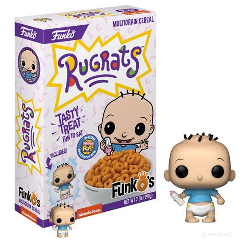 Funko&#39;s Cereal with Rugrats: Tommy Pickles Pocket POP! Designer Con ( DCON ) Exclusive