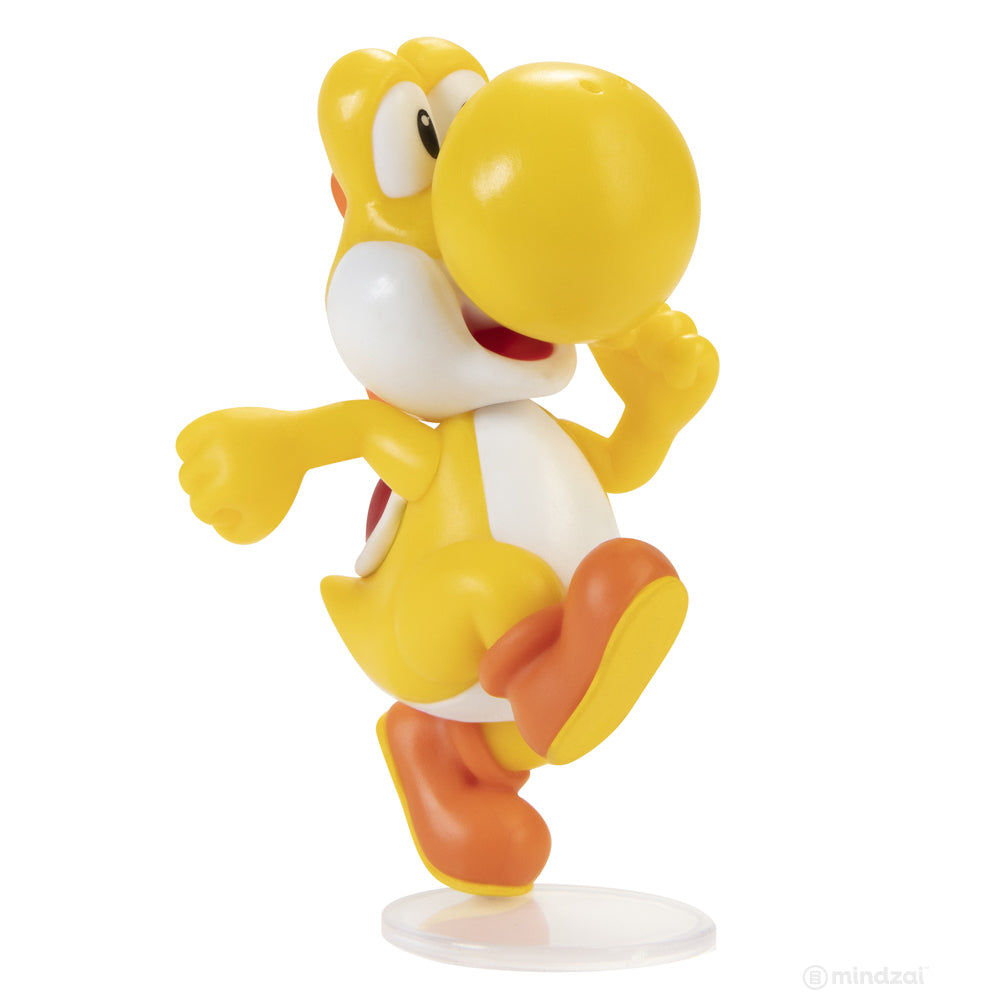 World of Nintendo: Yellow Yoshi 2.5&quot; Action Figure by Jakks Pacific
