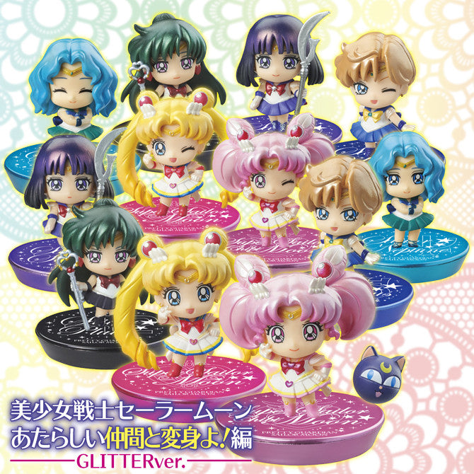 Sailor Moon Glitter Petit Chara Version 2 Blind Box - Mindzai  - 1