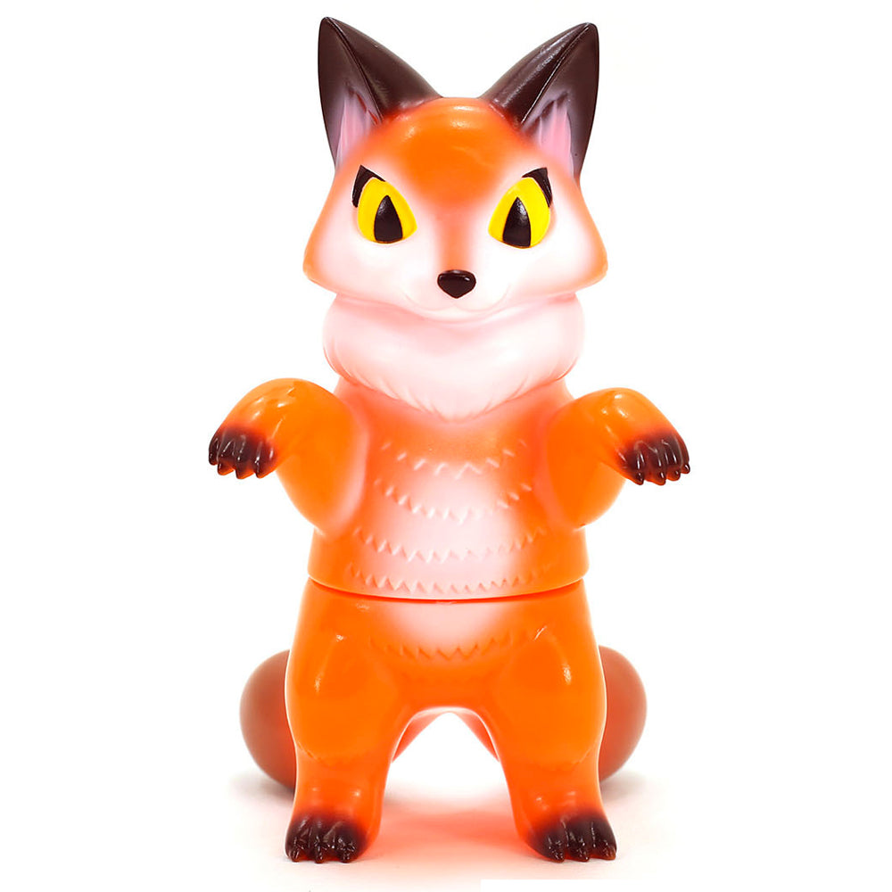 Sakiros Red Fox Sofubi Art Toy by Konatsuya
