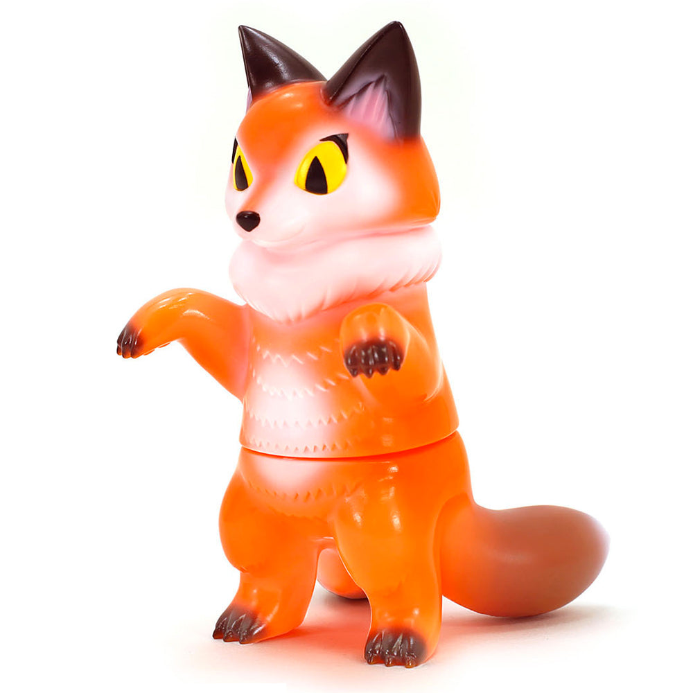 Sakiros Red Fox Sofubi Art Toy by Konatsuya