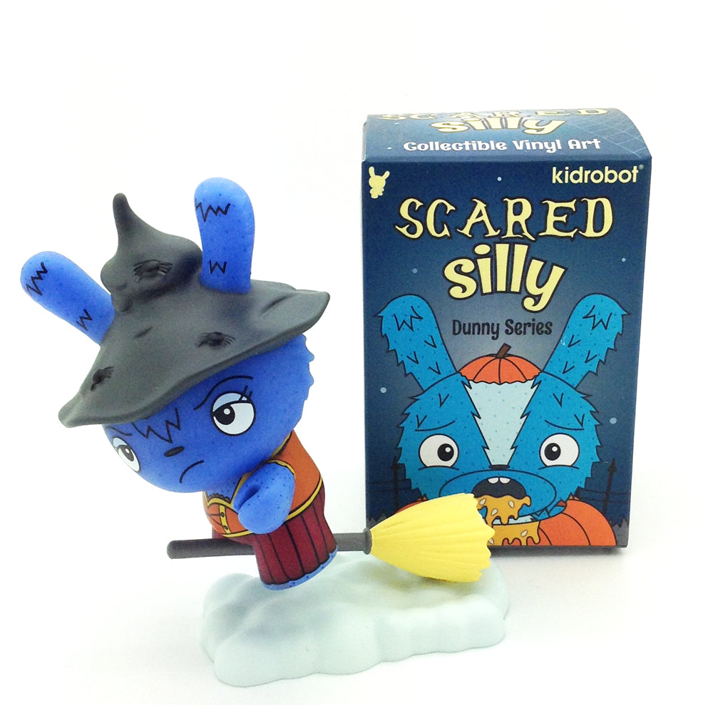Scared Silly Dunny Series by Kidrobot x Jenn & Tony Bot - Which Witch is Which Dunny (Case Exclusive)