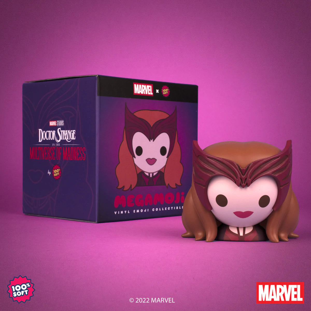 Scarlet Witch MEGAMOJI Vinyl Bust by 100% Soft