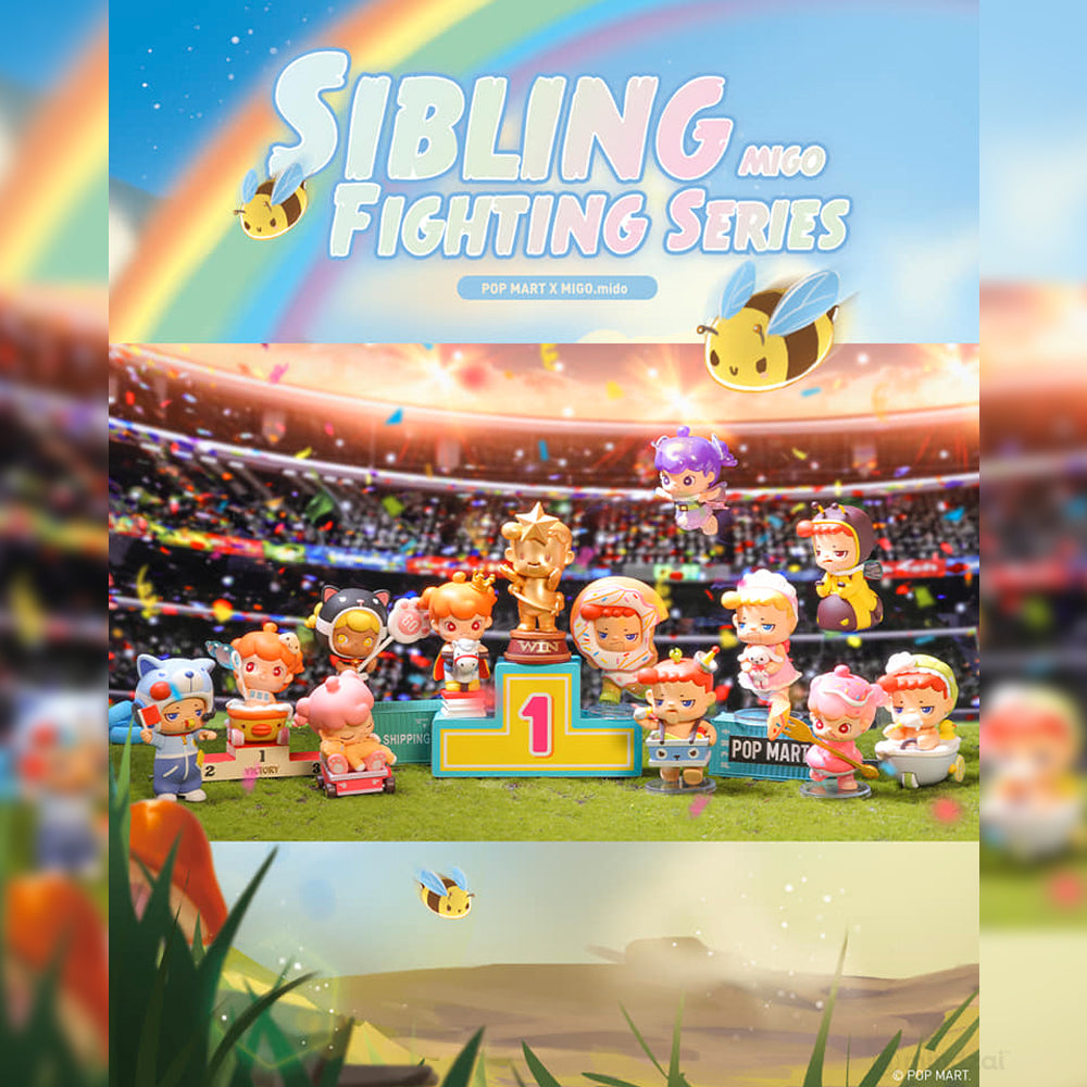 Migo Sibling Fighting Blind Box Series by Gwen MIGO mido x POP MART