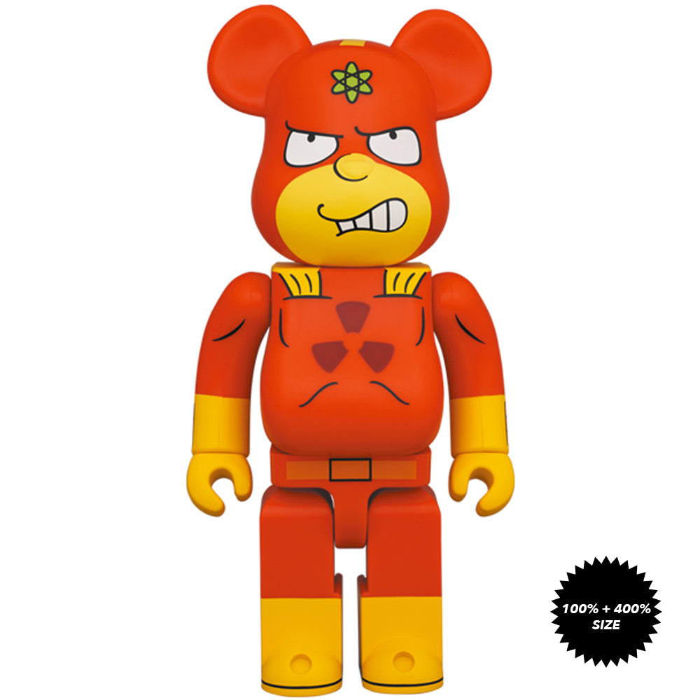 The Simpsons: Radioactive Man 100% + 400% Bearbrick Set by Medicom Toy