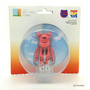 Tokyo Skytree Town Red 100% Size Bearbrick