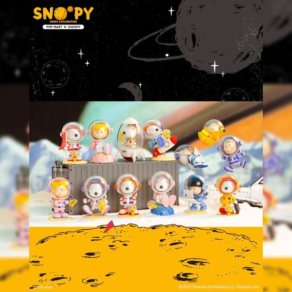 Snoopy Space Exploration Series Blind Box by POP MART