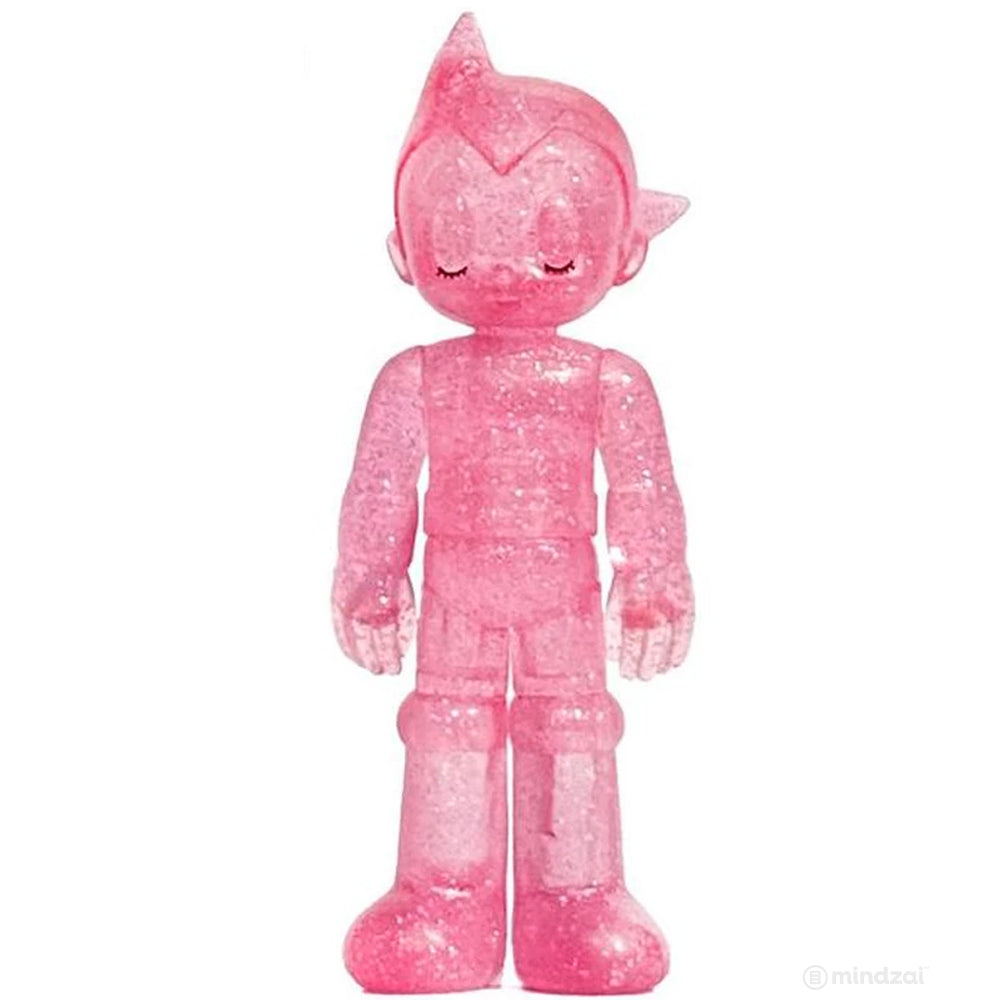 Astro Boy Soda Pink Closed Eyes Edition Figure by ToyQube x Tezuka Productions