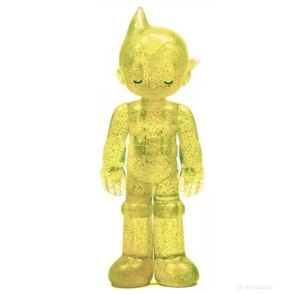 Astro Boy Soda Yellow Closed Eyes Edition Figure by ToyQube x Tezuka Productions