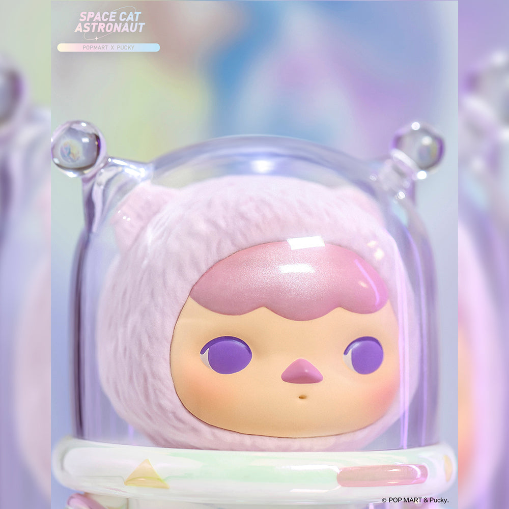 Pucky Space Cat Astronaut Art Toy Figure by Pucky x POP MART