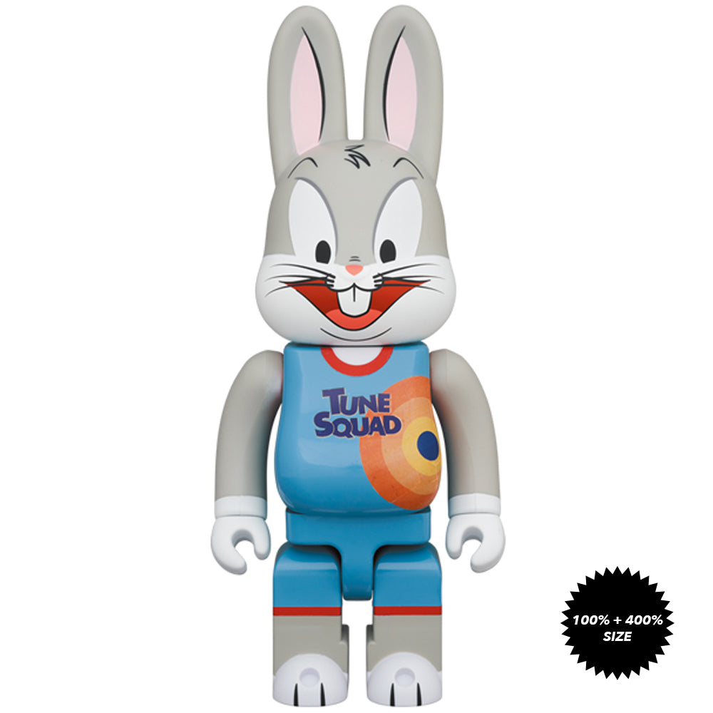 Space Jam: A New Legacy Bugs Bunny 100% + 400% Rabbrick Set by Medicom Toy