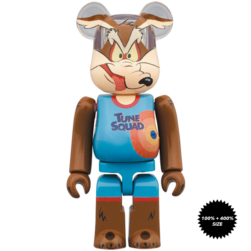 Space Jam A New Legacy Wile E. Coyote 100% + 400% Bearbrick Set by Medicom Toy