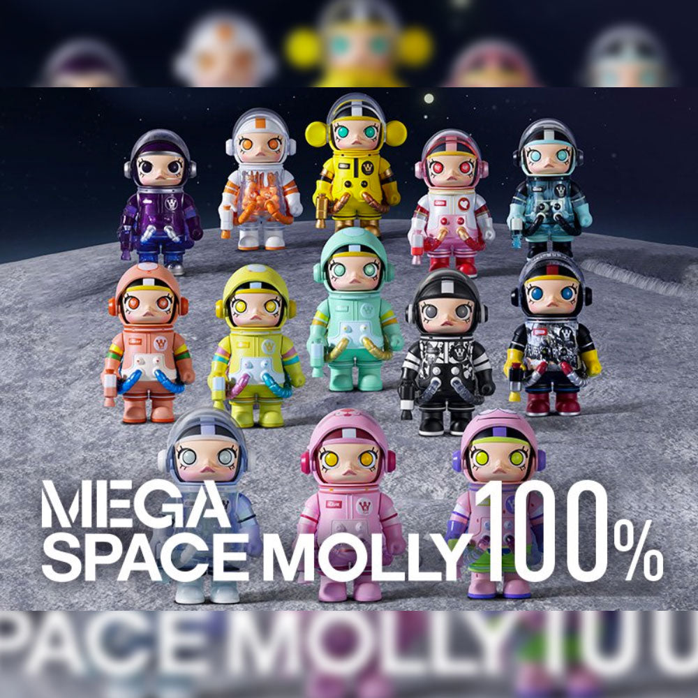 MEGA Space Molly 100% Series 2-B Blind Box by POP MART