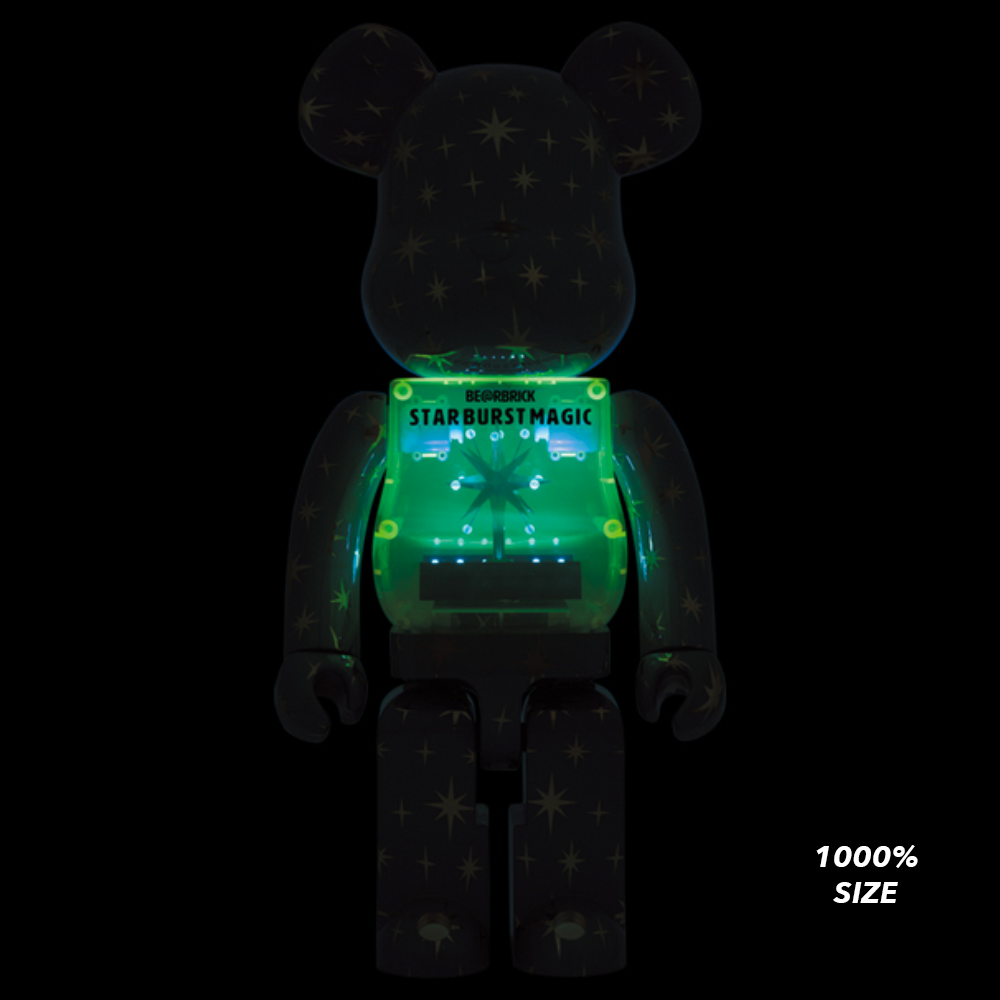 Asami Matsumura Star Burst Magic 1000% Bearbrick by Medicom Toy