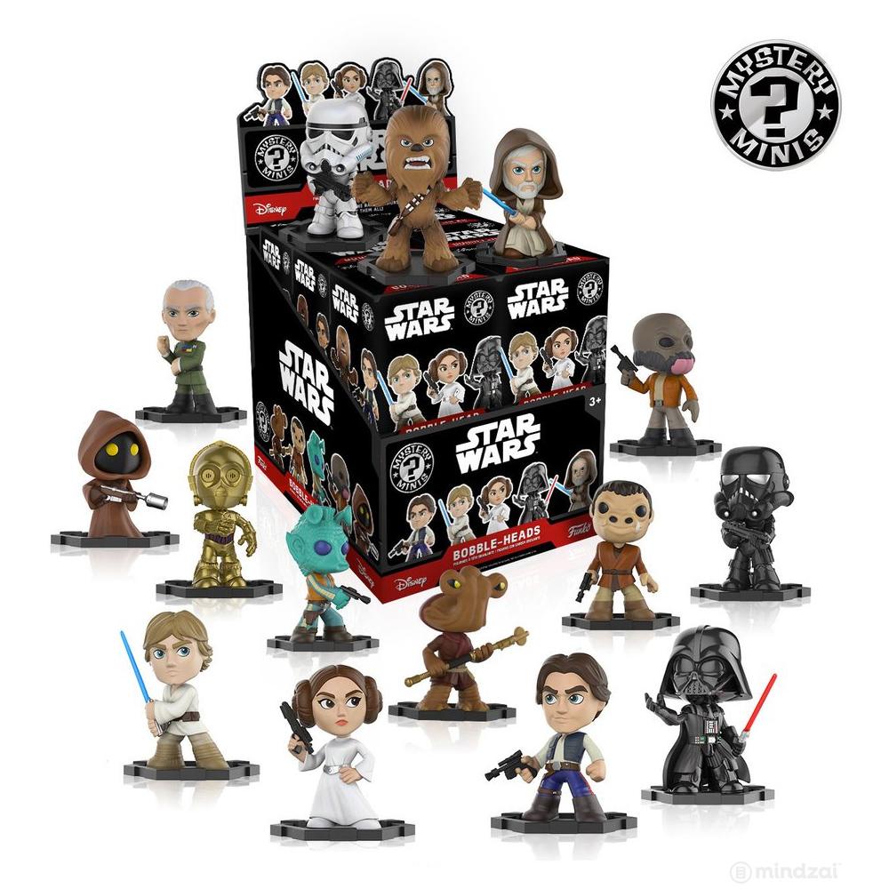 Star Wars Mystery Minis Bobble-Head Toy Blind Box by Funko