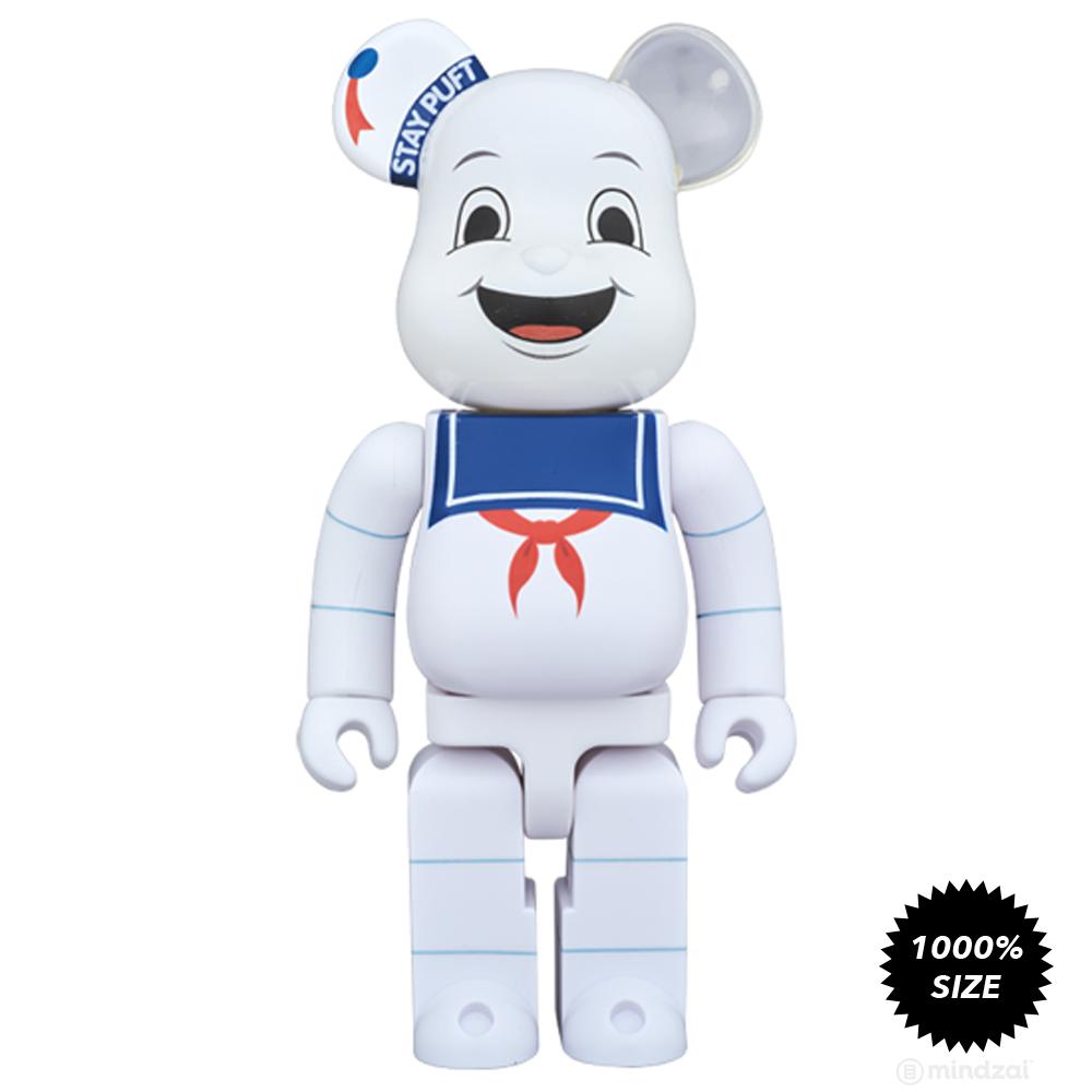 Stay Puft Marshmallow Man 1000% Bearbrick by Medicom Toy