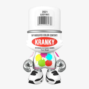 Glossy White SuperKranky by SketOne x Superplastic