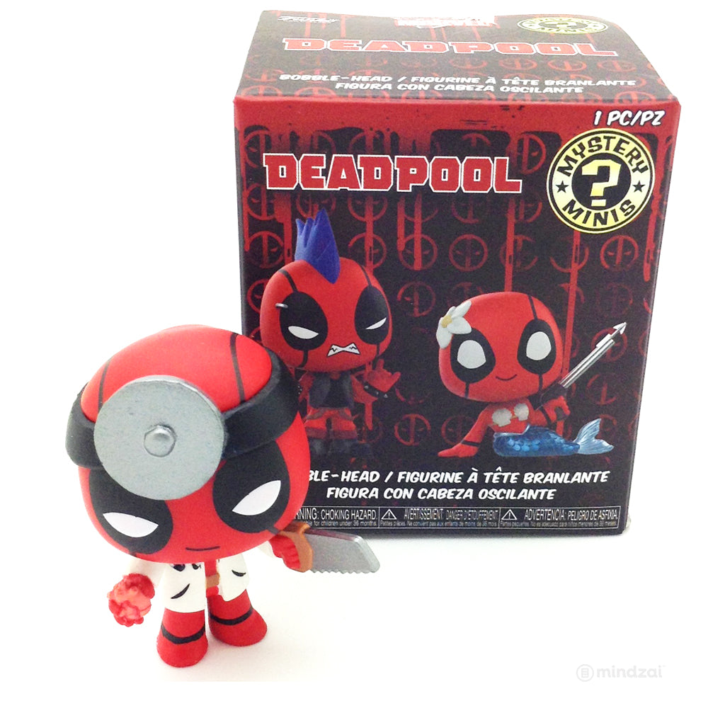 Deadpool Bobble-Head Mystery Minis by Funko - Surgeon Deadpool
