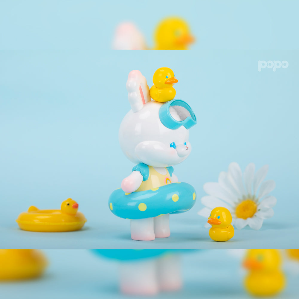 Swimming Popo Rabbit by SeaStar Studios