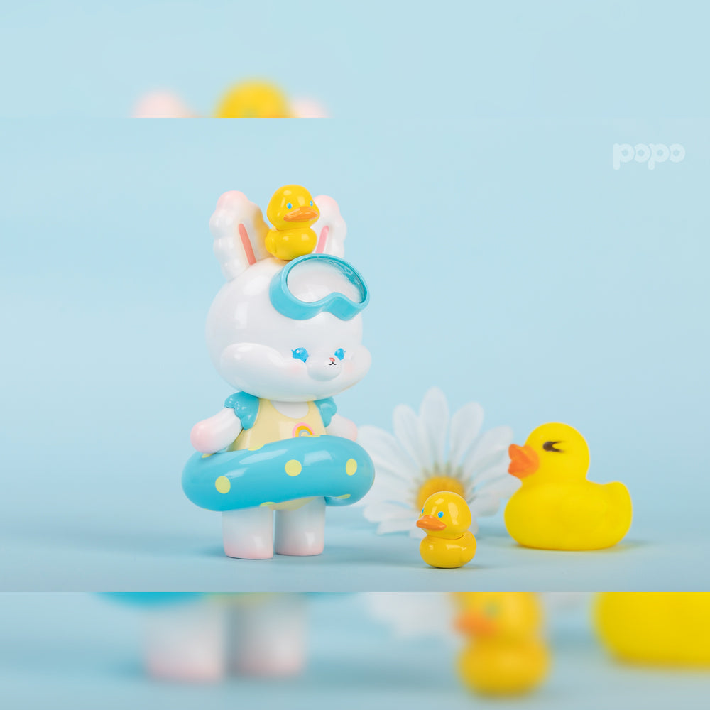 Swimming Popo Rabbit by SeaStar Studios