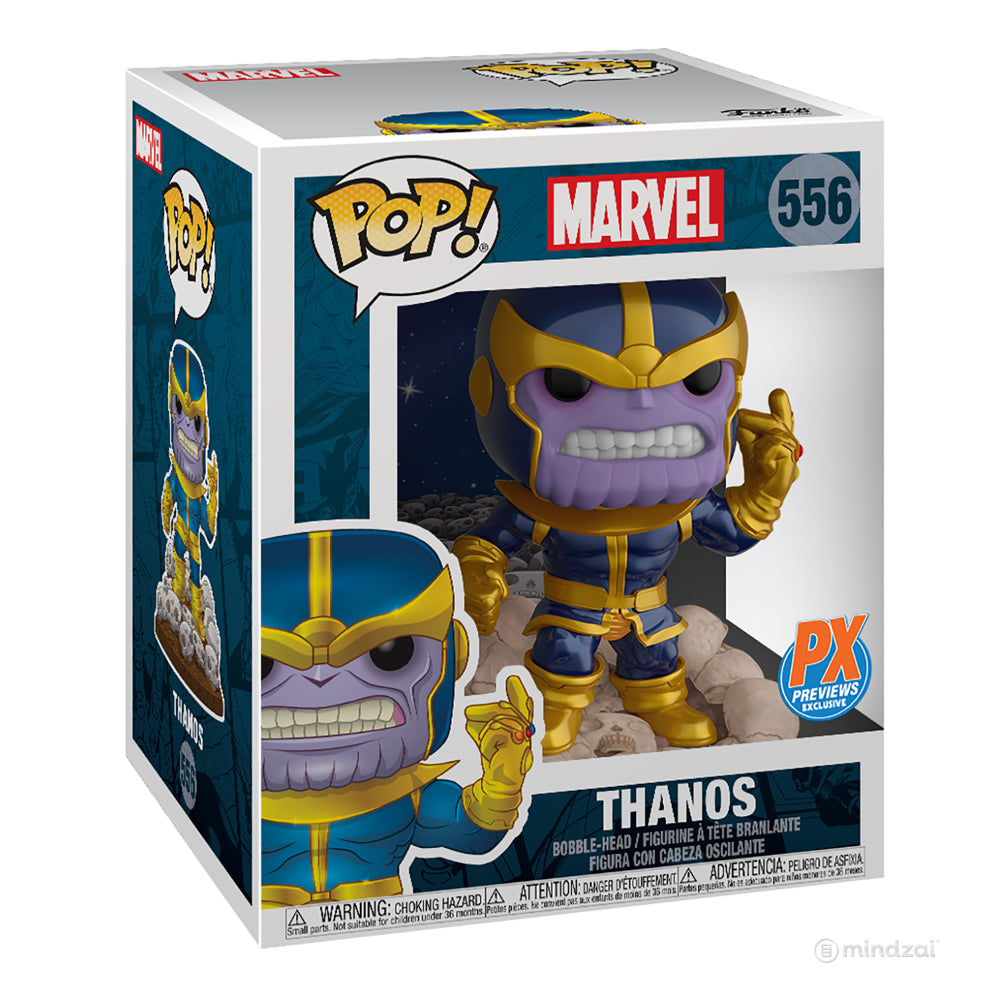 Thanos Snap PX Exclusive Funko POP Toy Figure by Marvel x Funko