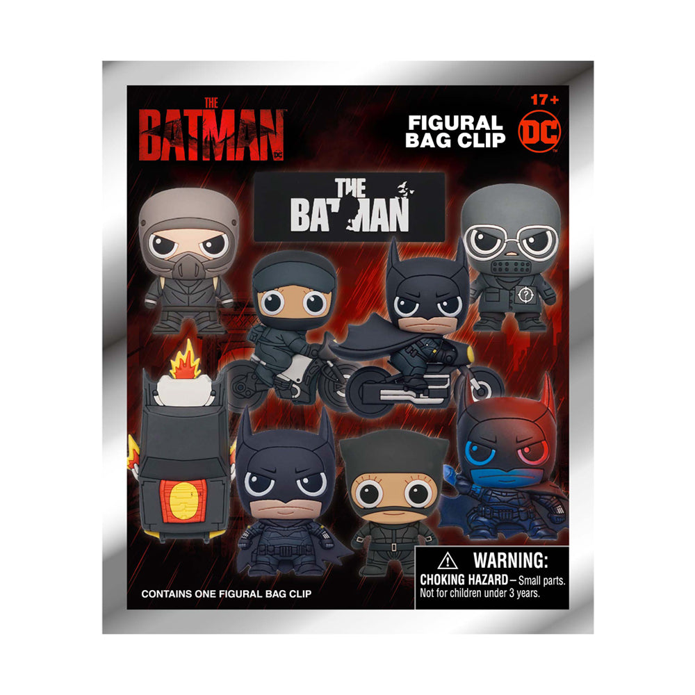 The Batman Figural Bag Clip Single Blind Bag by Monogram