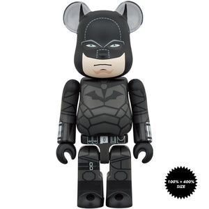 The Batman 100% + 400% Bearbrick Set by Medicom Toy